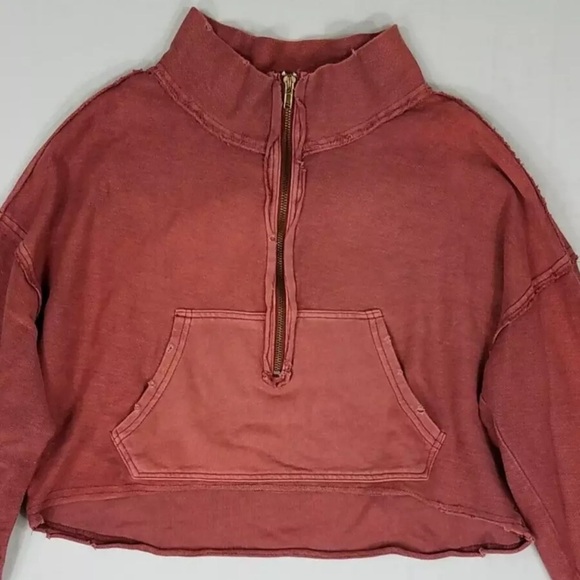 Free People quarter zip pullover - Picture 2 of 8